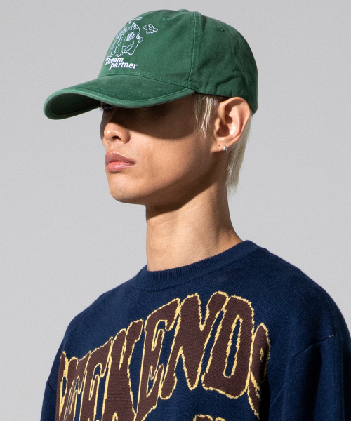 XTONZ(エクストーンズ)の「XTA084 マイ陶器ワッシングボールキャップ(GREEN)(キャップ・レディース・その他・FREE)」の2枚目の写真