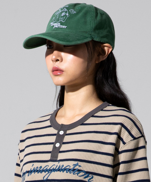 XTONZ(エクストーンズ)の「XTA084 マイ陶器ワッシングボールキャップ(GREEN)(キャップ・レディース・その他・FREE)」の3枚目の写真