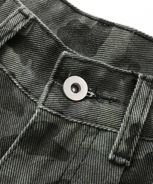 HOOK(フック)の「HOOK カモフラ ワイドカーゴハーフパンツ (SS)(カーゴパンツ・メンズ・マルチ・L/M/S)」の11枚目の写真