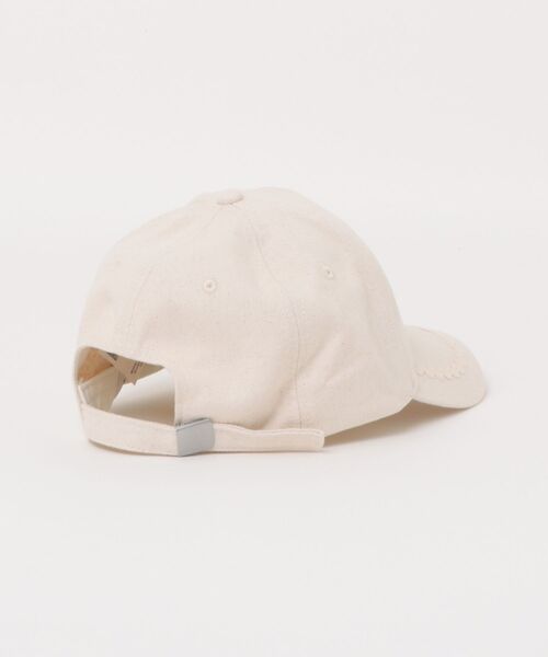 BOBO CHOSES(ボボショーズ)の「Pixel Daisy twill cap(キャップ・レディース・オフホワイト・58cm)」の6枚目の写真