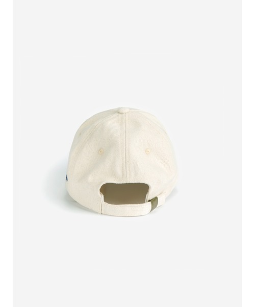 BOBO CHOSES(ボボショーズ)の「Pixel Daisy twill cap(キャップ・レディース・オフホワイト・58cm)」の4枚目の写真