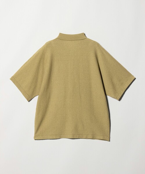 BEAUTY&YOUTH UNITED ARROWS(ビューティーアンドユースユナイテッドアローズ)の「リネン ブリーズ ドルマン 3B ポロニット ウォッシャブル(ポロシャツ・メンズ・ナチュラル/オリーブ/ブラック・XL/M/S/L)」の13枚目の写真