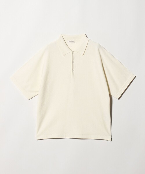 BEAUTY&YOUTH UNITED ARROWS(ビューティーアンドユースユナイテッドアローズ)の「リネン ブリーズ ドルマン 3B ポロニット ウォッシャブル(ポロシャツ・メンズ・ナチュラル/オリーブ/ブラック・XL/M/S/L)」の21枚目の写真