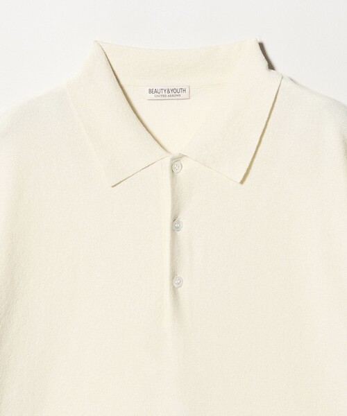 BEAUTY&YOUTH UNITED ARROWS(ビューティーアンドユースユナイテッドアローズ)の「リネン ブリーズ ドルマン 3B ポロニット ウォッシャブル(ポロシャツ・メンズ・ナチュラル/オリーブ/ブラック・XL/M/S/L)」の22枚目の写真
