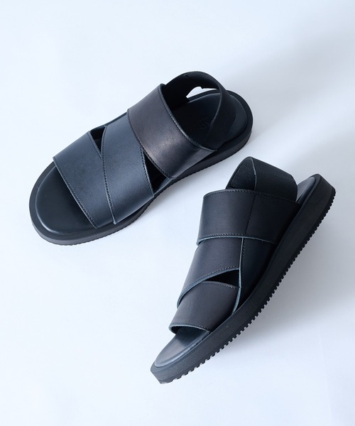 PADRONE(パドローネ)の「【PADRONE】COMBINATION STRAP SANDALS with Vibram TK2308-3208-26A(サンダル・メンズ・ブラック・41/42/40)」の7枚目の写真