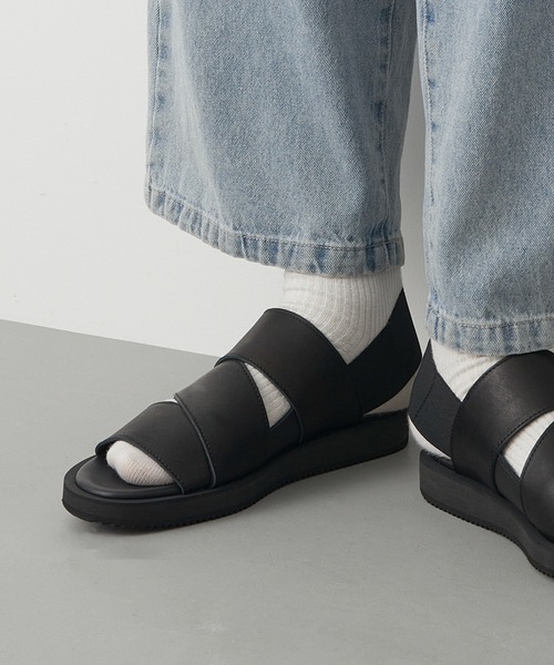 PADRONE(パドローネ)の「【PADRONE】COMBINATION STRAP SANDALS with Vibram TK2308-3208-26A(サンダル・メンズ・ブラック・41/42/40)」の3枚目の写真
