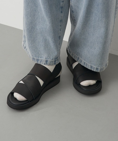 PADRONE(パドローネ)の「【PADRONE】COMBINATION STRAP SANDALS with Vibram TK2308-3208-26A(サンダル・メンズ・ブラック・41/42/40)」の4枚目の写真