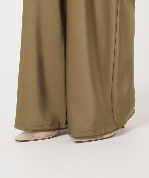 plage(プラージュ)の「Cutoff satin パンツ(その他パンツ・レディース・カーキ/ピンク/ベージュ・38/36/34)」の14枚目の写真