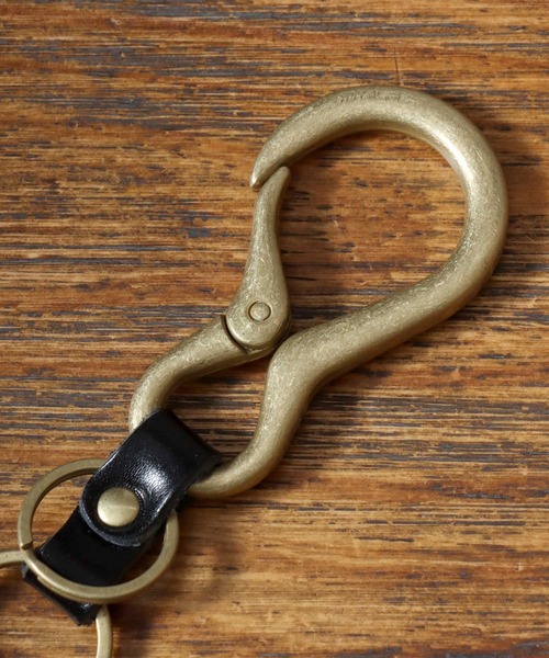ANPAS(アンパス)の「Made in Japan Daruma Carabiner Key Holder / 日本製 ダルマカラビナキーホルダー 国産 レザー 合金 メンズ レディース ユニセックス(キーケース/キーアクセサリー・メンズ・ダークブラウン/ブラウン/レッド/グリーン/ネイビー/ブラック・FREE)」の9枚目の写真