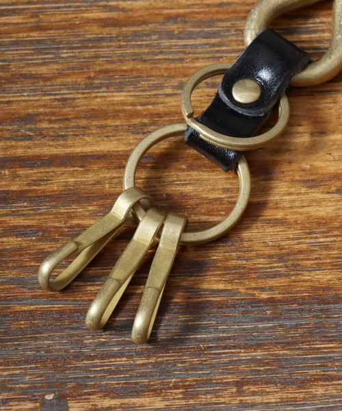 ANPAS(アンパス)の「Made in Japan Daruma Carabiner Key Holder / 日本製 ダルマカラビナキーホルダー 国産 レザー 合金 メンズ レディース ユニセックス(キーケース/キーアクセサリー・メンズ・ダークブラウン/ブラウン/レッド/グリーン/ネイビー/ブラック・FREE)」の10枚目の写真
