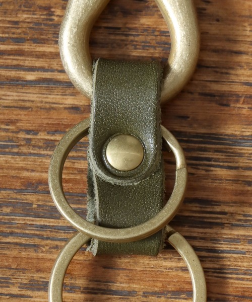 ANPAS(アンパス)の「Made in Japan Daruma Carabiner Key Holder / 日本製 ダルマカラビナキーホルダー 国産 レザー 合金 メンズ レディース ユニセックス(キーケース/キーアクセサリー・メンズ・ダークブラウン/ブラウン/レッド/グリーン/ネイビー/ブラック・FREE)」の16枚目の写真