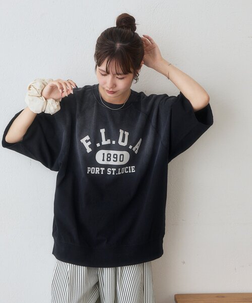 [Enlude] Raglan frock logo print T‑shirt «UNISEX»
