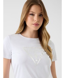 Guess | BASIC Triangle Tee Tシャツ 半袖 ロゴTシャツ(Tシャツ/カットソー)