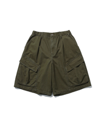 Structural Cargo Half Pants - Khaki