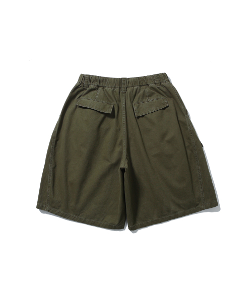 ANGLAN(アングラン)の「Structural Cargo Half Pants - Khaki(その他パンツ・メンズ・その他・1/2)」の6枚目の写真