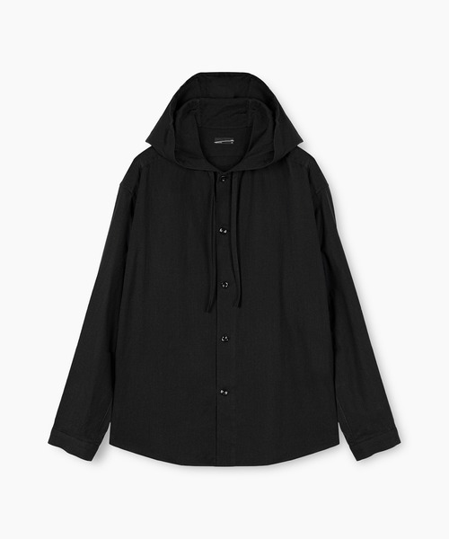 KHADI CALICO HOODED SHIRT（シャツ/ブラウス）｜LAD MUSICIAN（ラッド 