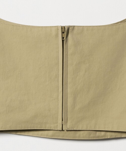 H BEAUTY&YOUTH UNITED ARROWS(エイチビューティーアンドユースユナイテッドアローズ)の「<H>ツイル ビスチェ(その他トップス・レディース・ブラック/ベージュ・M/S)」の6枚目の写真