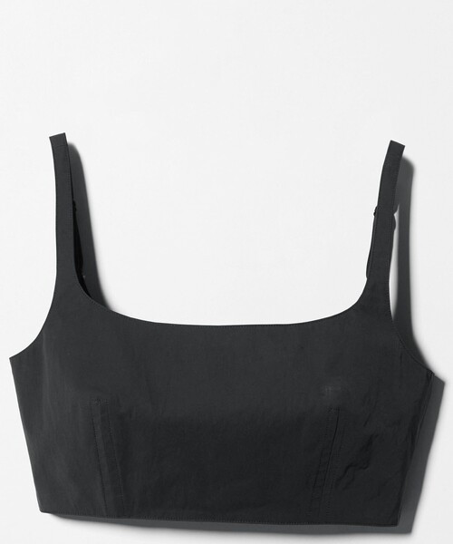 H BEAUTY&YOUTH UNITED ARROWS(エイチビューティーアンドユースユナイテッドアローズ)の「<H>ツイル ビスチェ(その他トップス・レディース・ブラック/ベージュ・M/S)」の8枚目の写真