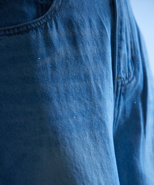 OFROOM(オフルーム)の「Lame Wide Denim|ラメワイドデニム(デニムパンツ・レディース・グレー/ブルー・SMALL/MEDIUM)」の21枚目の写真