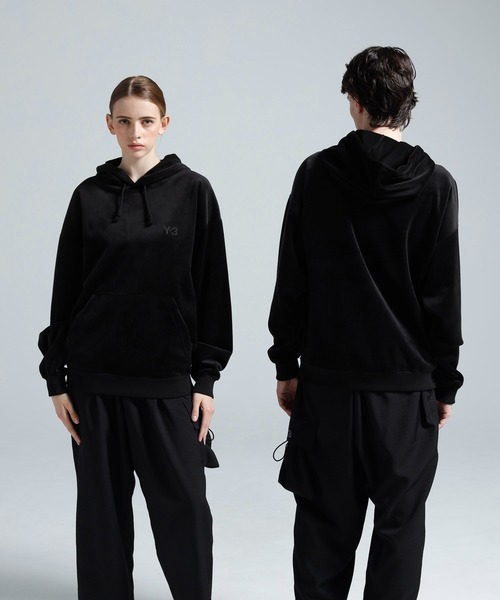 Y-3(ワイスリー)の「Y-3 VELVET CORDUROY HOODIE(パーカー・メンズ・ブラック・MEDIUM/SMALL/X-SMALL/X-LARGE/LARGE/XX-SMALL)」の6枚目の写真