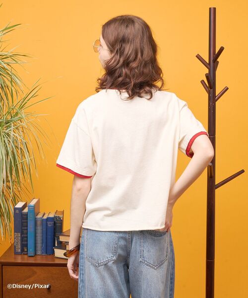 AMERICAN HOLIC(アメリカンホリック)の「【TOY STORY】リメイク風グラフィックTシャツ(Tシャツ/カットソー・レディース・アイボリー/チャコールグレー・FREE)」の8枚目の写真