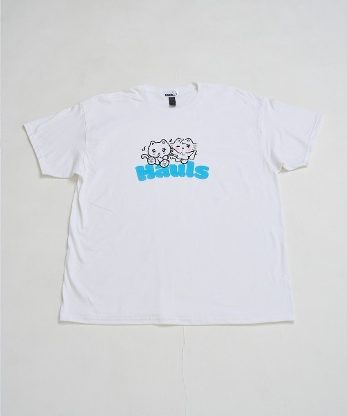 Hauls(ハウルズ)の「ふたごちゃんBIGTEE(Tシャツ/カットソー・レディース・ブラック/ホワイト・FREE)」の7枚目の写真