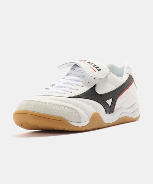 MIZUNO(ミズノ )の「MIZUNO MORELIA LS D1GA2653-02(スニーカー・メンズ・ホワイト・27.5cm/26.5cm/23.5cm/27cm)」の2枚目の写真