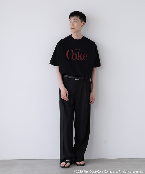 LOWRYS FARM(ローリーズファーム)の「【LFM(U)】Coca-Cola/LOGO TEE 878209(Tシャツ/カットソー・メンズ・ホワイト/ブラック/ホワイト系その他・MEDIUM/LARGE)」の18枚目の写真