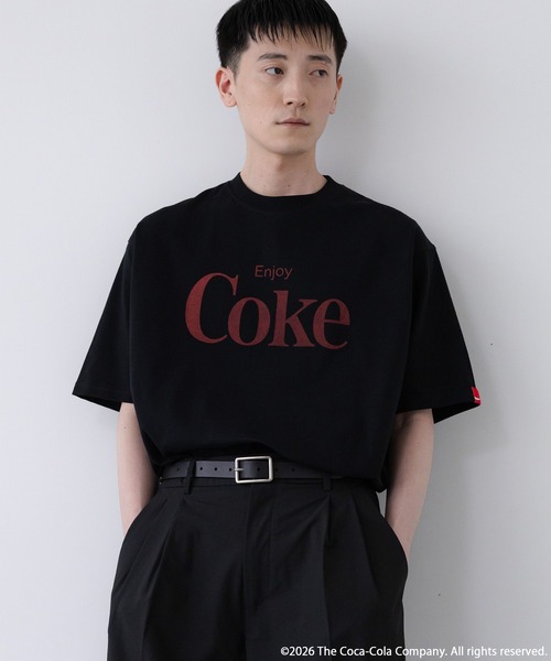 LOWRYS FARM(ローリーズファーム)の「【LFM(U)】Coca-Cola/LOGO TEE 878209(Tシャツ/カットソー・メンズ・ホワイト/ブラック/ホワイト系その他・MEDIUM/LARGE)」の20枚目の写真