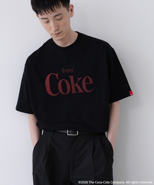 LOWRYS FARM(ローリーズファーム)の「【LFM(U)】Coca-Cola/LOGO TEE 878209(Tシャツ/カットソー・メンズ・ホワイト/ブラック/ホワイト系その他・MEDIUM/LARGE)」の21枚目の写真