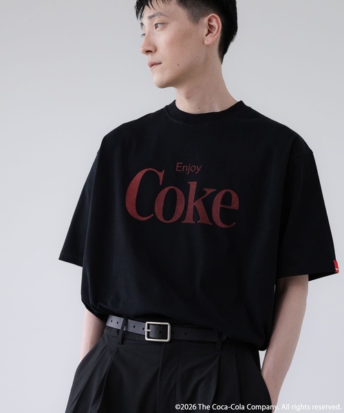 LOWRYS FARM(ローリーズファーム)の「【LFM(U)】Coca-Cola/LOGO TEE 878209(Tシャツ/カットソー・メンズ・ホワイト/ブラック/ホワイト系その他・MEDIUM/LARGE)」の22枚目の写真