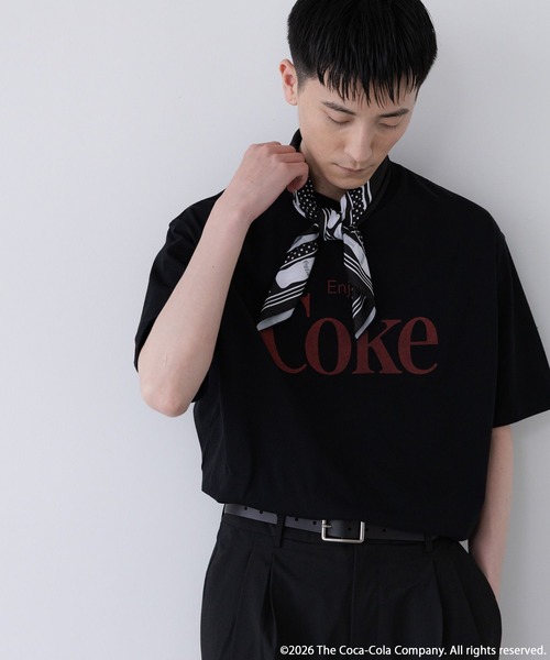 LOWRYS FARM(ローリーズファーム)の「【LFM(U)】Coca-Cola/LOGO TEE 878209(Tシャツ/カットソー・メンズ・ホワイト/ブラック/ホワイト系その他・MEDIUM/LARGE)」の20枚目の写真