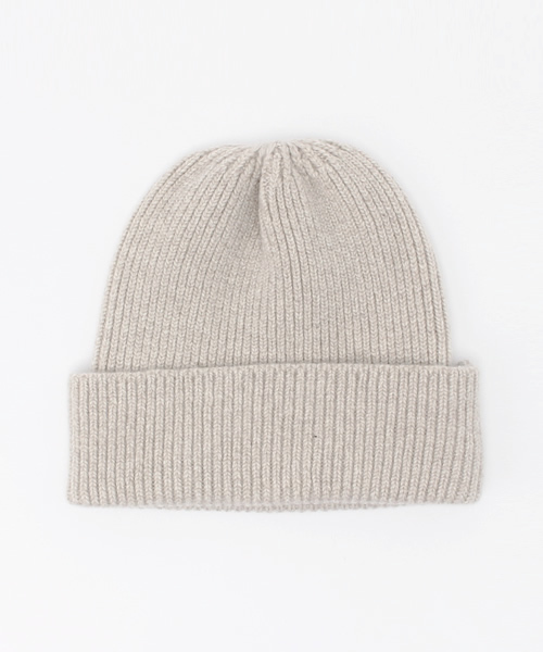 ESTNATION(エストネーション)の「KIJIMA TAKAYUKI ニットキャップ(ハット・レディース・ライトベージュ/オレンジ/アイボリー・FREE)」の2枚目の写真