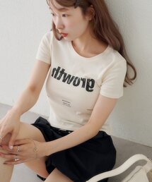 Kastane | 【S.Mサイズ展開】Newヴィンテージ加工ロゴTEE(Tシャツ/カットソー)