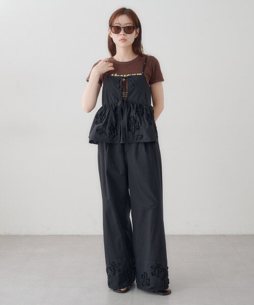 Kastane(カスタネ)の「【S.Mサイズ展開】Newヴィンテージ加工ロゴTEE(Tシャツ/カットソー・レディース・ブルー系その他/ブラウン/アイボリー・SMALL/MEDIUM)」の12枚目の写真