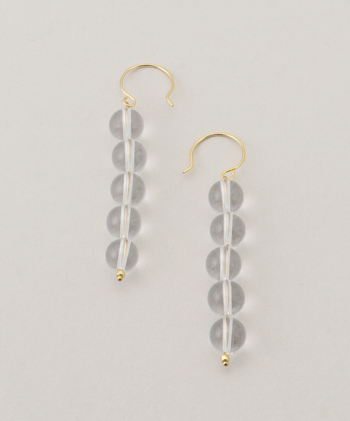 La TOTALITE(ラトータリテ)の「STEEN / スティン Snow Ball Earrings(ネックレス・レディース・ゴールド・FREE)」の3枚目の写真