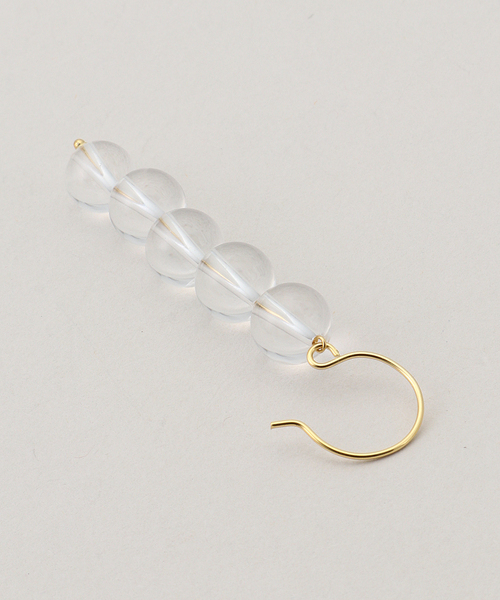 La TOTALITE(ラトータリテ)の「STEEN / スティン Snow Ball Earrings(ネックレス・レディース・ゴールド・FREE)」の4枚目の写真