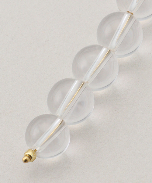 La TOTALITE(ラトータリテ)の「STEEN / スティン Snow Ball Earrings(ネックレス・レディース・ゴールド・FREE)」の5枚目の写真