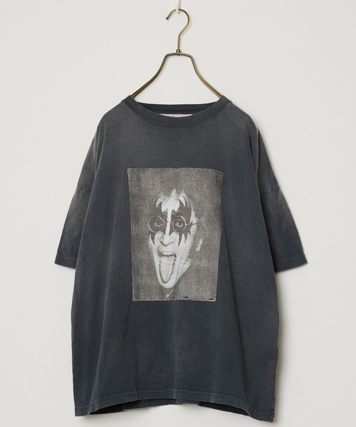 REMI RELIEF(レミレリーフ)の「REMI RELIEF/レミレリーフ NEW SP加工20/-天竺BIGサイズT(Who are you?) ヴィンテージ コットンTシャツ メンズ 2026年 夏 夏服(Tシャツ/カットソー・メンズ・ホワイト/ブラック・M/L)」の10枚目の写真