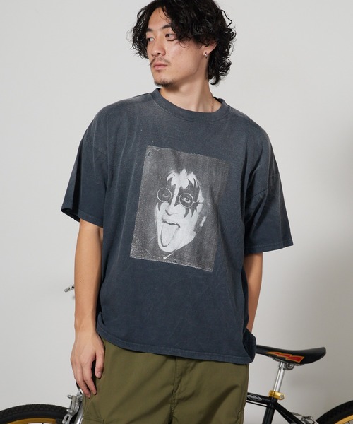REMI RELIEF(レミレリーフ)の「REMI RELIEF/レミレリーフ NEW SP加工20/-天竺BIGサイズT(Who are you?) ヴィンテージ コットンTシャツ メンズ 2026年 夏 夏服(Tシャツ/カットソー・メンズ・ホワイト/ブラック・M/L)」の17枚目の写真