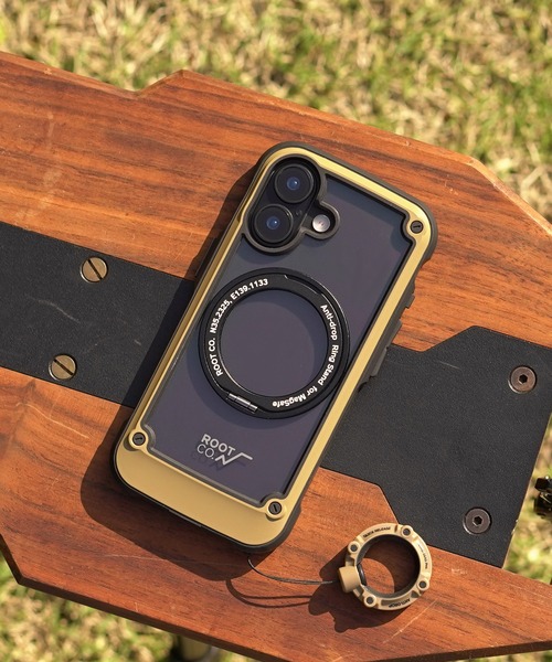 ROOT CO.（ルート）の「iPhone 17/17e/16e 専用 ROOT CO. GRAVITY Shock Resist Tough & Basic Case Plus. ケース（スマホケース/カバー・レディース・アッシュブラウン/ホワイト/ブラック/カーキ・iPhone 17/iPhone 16e/17e）」の3枚目の写真