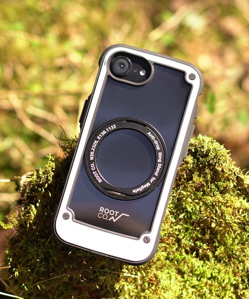 ROOT CO.（ルート）の「iPhone 17/17e/16e 専用 ROOT CO. GRAVITY Shock Resist Tough & Basic Case Plus. ケース（スマホケース/カバー・レディース・アッシュブラウン/ホワイト/ブラック/カーキ・iPhone 17/iPhone 16e/17e）」の2枚目の写真