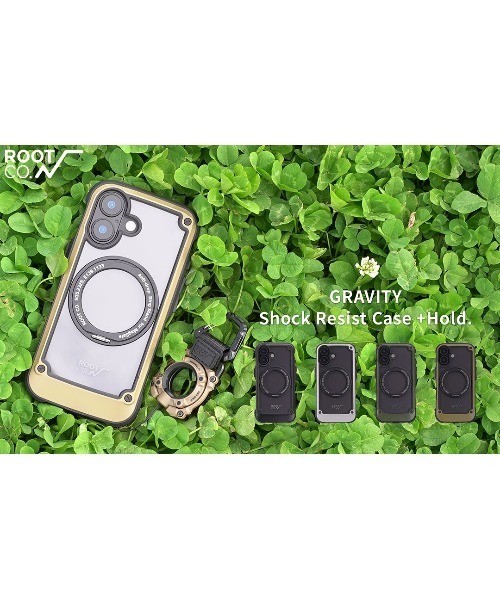 ROOT CO.（ルート）の「iPhone 17/17e/16e 専用 ROOT CO. GRAVITY Shock Resist Tough & Basic Case Plus. ケース（スマホケース/カバー・レディース・アッシュブラウン/ホワイト/ブラック/カーキ・iPhone 17/iPhone 16e/17e）」の10枚目の写真