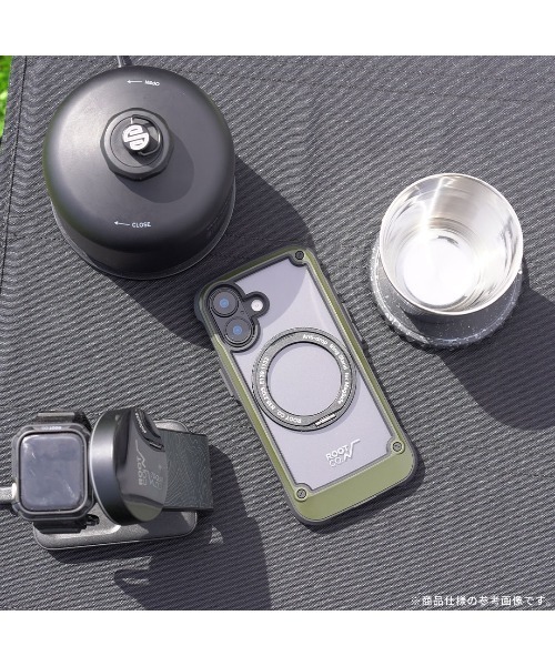 ROOT CO.（ルート）の「iPhone 17/17e/16e 専用 ROOT CO. GRAVITY Shock Resist Tough & Basic Case Plus. ケース（スマホケース/カバー・レディース・アッシュブラウン/ホワイト/ブラック/カーキ・iPhone 17/iPhone 16e/17e）」の17枚目の写真