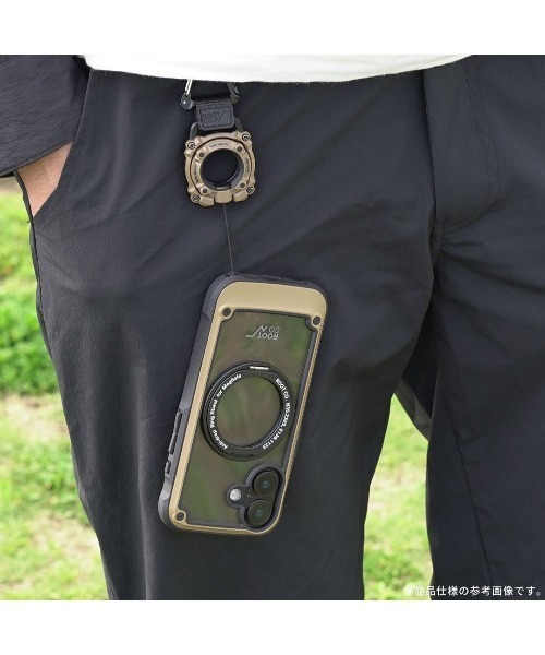 ROOT CO.（ルート）の「iPhone 17/17e/16e 専用 ROOT CO. GRAVITY Shock Resist Tough & Basic Case Plus. ケース（スマホケース/カバー・レディース・アッシュブラウン/ホワイト/ブラック/カーキ・iPhone 17/iPhone 16e/17e）」の21枚目の写真