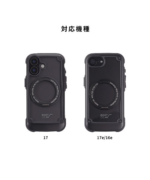 ROOT CO.（ルート）の「iPhone 17/17e/16e 専用 ROOT CO. GRAVITY Shock Resist Tough & Basic Case Plus. ケース（スマホケース/カバー・レディース・アッシュブラウン/ホワイト/ブラック/カーキ・iPhone 17/iPhone 16e/17e）」の9枚目の写真