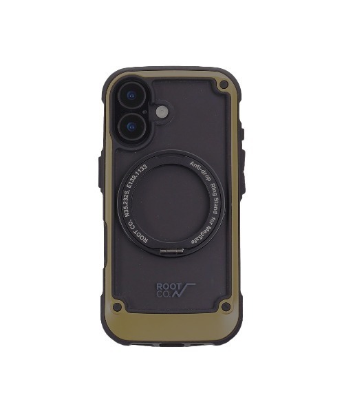 ROOT CO.（ルート）の「iPhone 17/17e/16e 専用 ROOT CO. GRAVITY Shock Resist Tough & Basic Case Plus. ケース（スマホケース/カバー・レディース・アッシュブラウン/ホワイト/ブラック/カーキ・iPhone 17/iPhone 16e/17e）」の6枚目の写真