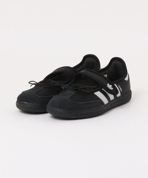 adidas(アディダス)の「ADIDAS アディダス SAMBA JANE W サンバ ジェーン KZ8952 *CORE/SILV/CORE(スニーカー・レディース・ブラック・27.0cm/26.5cm/26.0cm/22.0cm/25.5cm/25.0cm/24.5cm/24.0cm/23.5cm/23.0cm/22.5cm)」の2枚目の写真