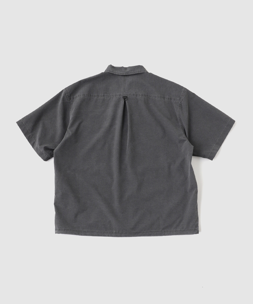 B.C STOCK(ベーセーストック)の「【追加】FADE GRAPH POINT シャツ(シャツ/ブラウス・メンズ・チャコールグレー/グリーン系その他/ブラック・MEDIUM/LARGE)」の14枚目の写真