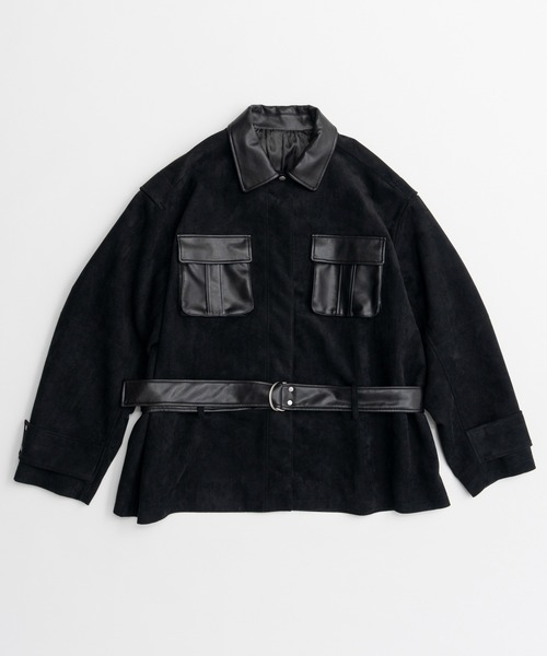 MAISON SPECIAL(メゾンスペシャル)の「【2026Autumn PRE-ORDER】Faux Suede Blouson/フェイクスエードブルゾン(ブルゾン・レディース・ピンク/ブラック・FREE)」の9枚目の写真